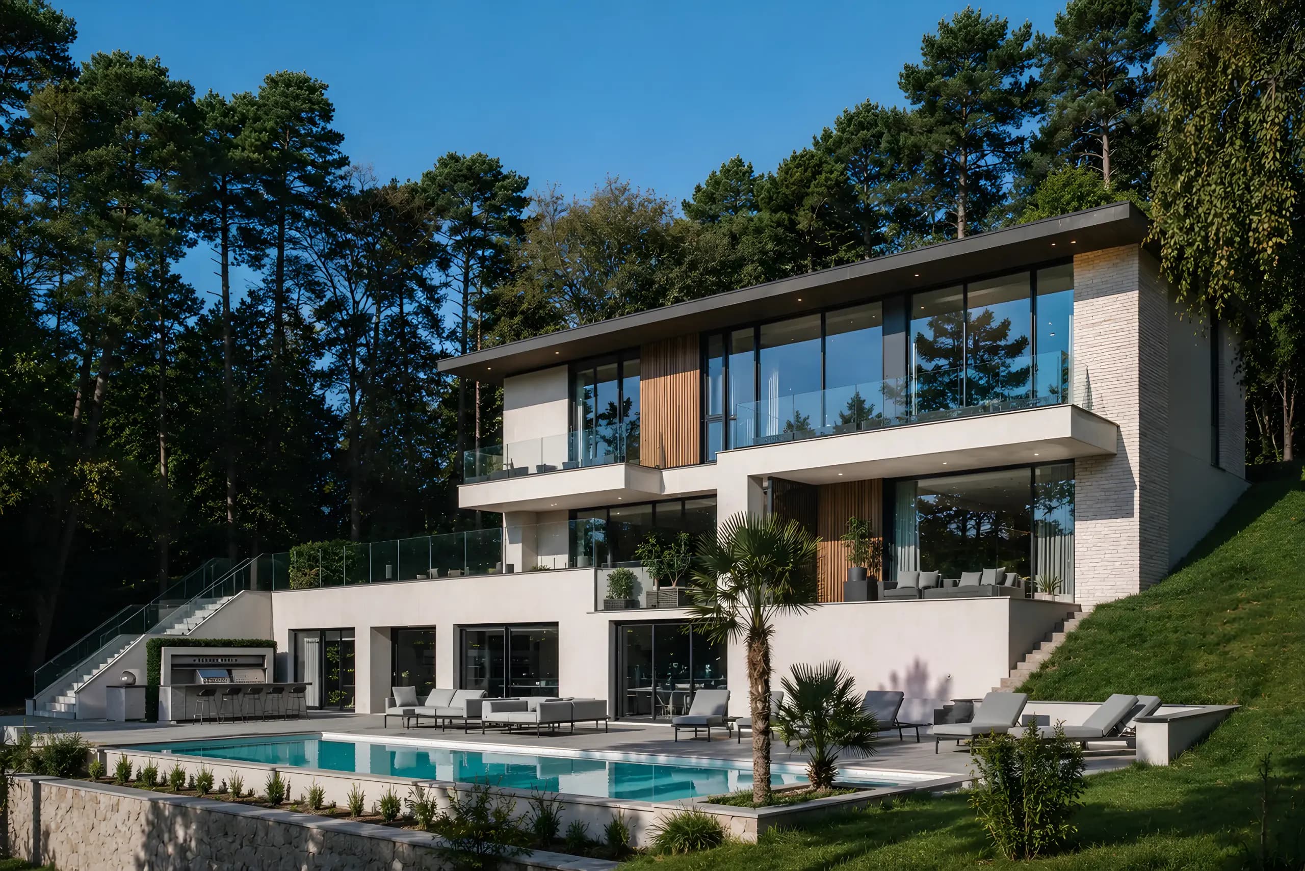 Çamlık Evi — ön cephe yakın plan